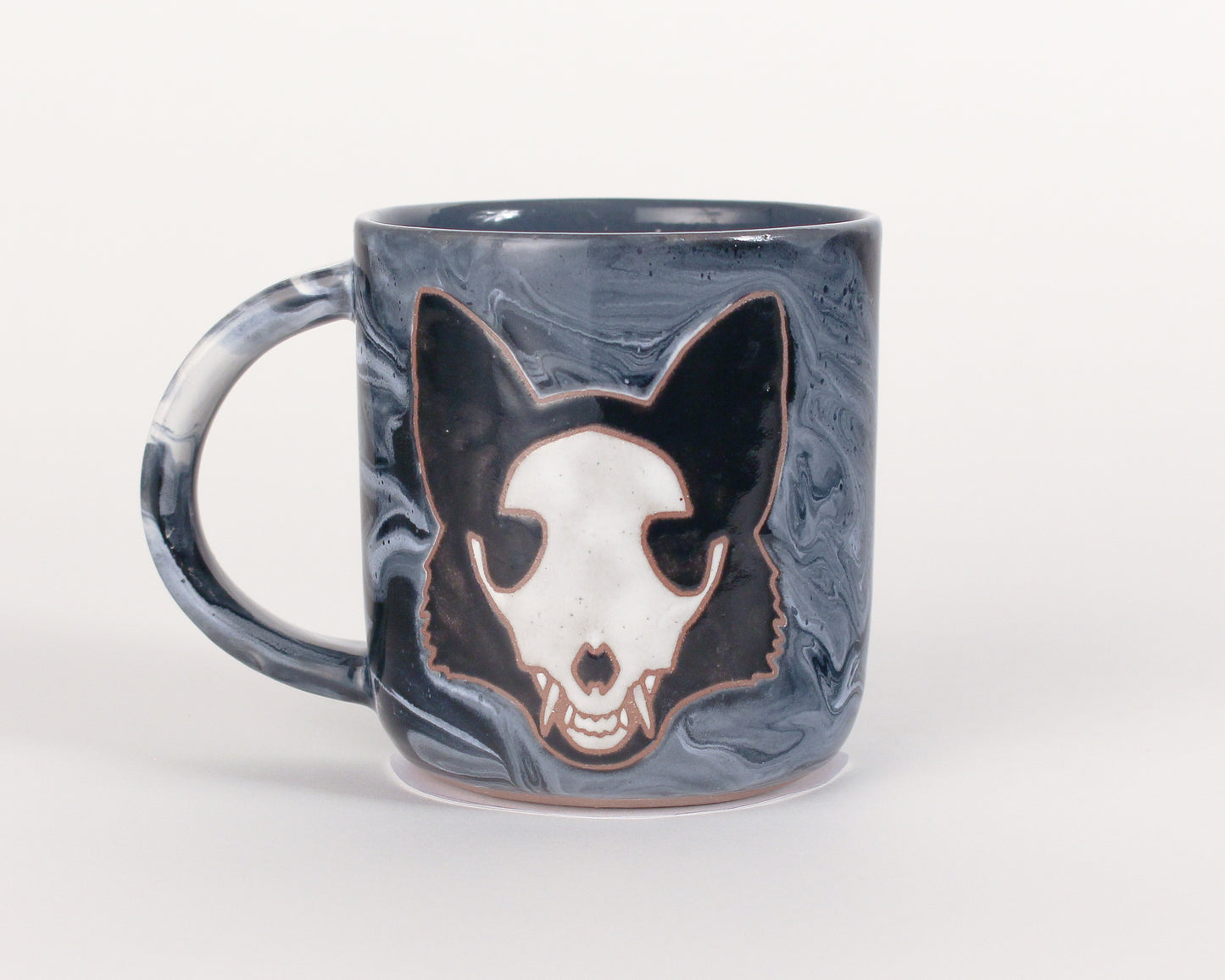 Fox Skull Mug