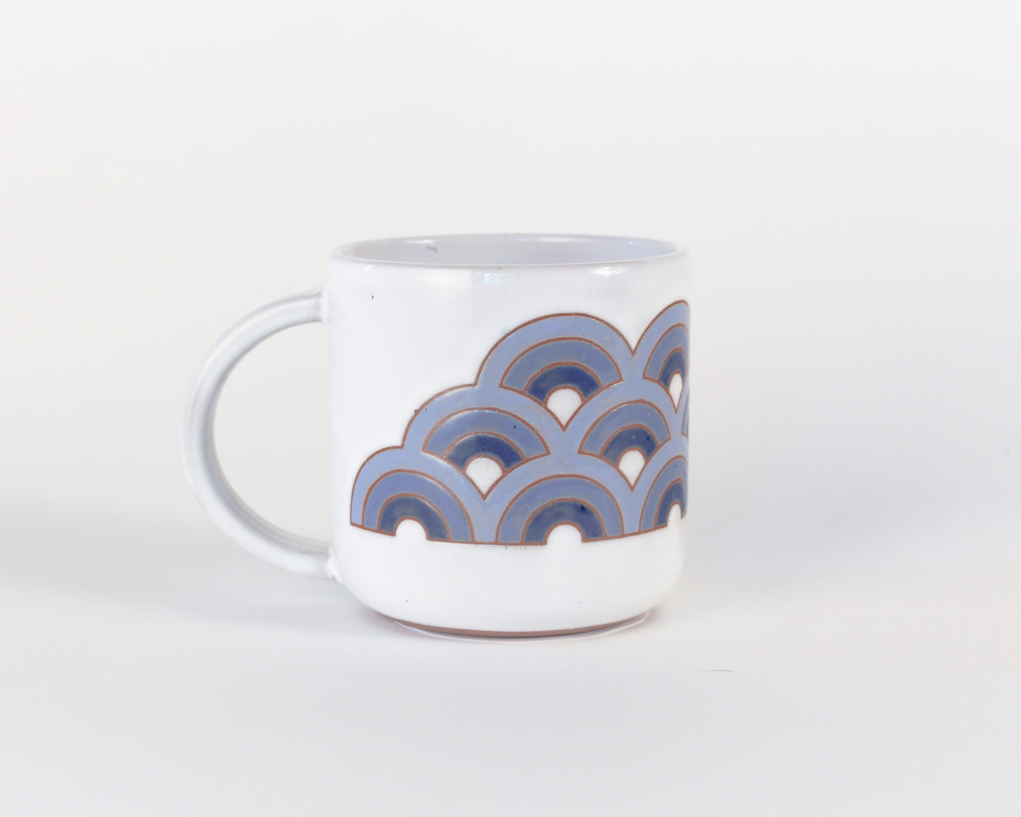 Waves in Blue Mug 2