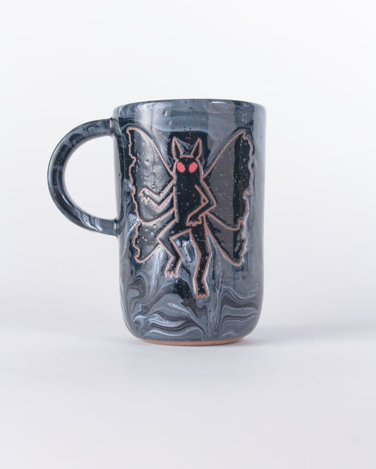 Mothman Travel Mug Speckled