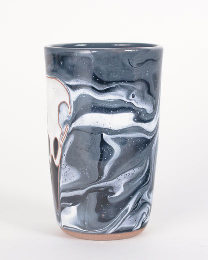 Raven Skull Tumbler