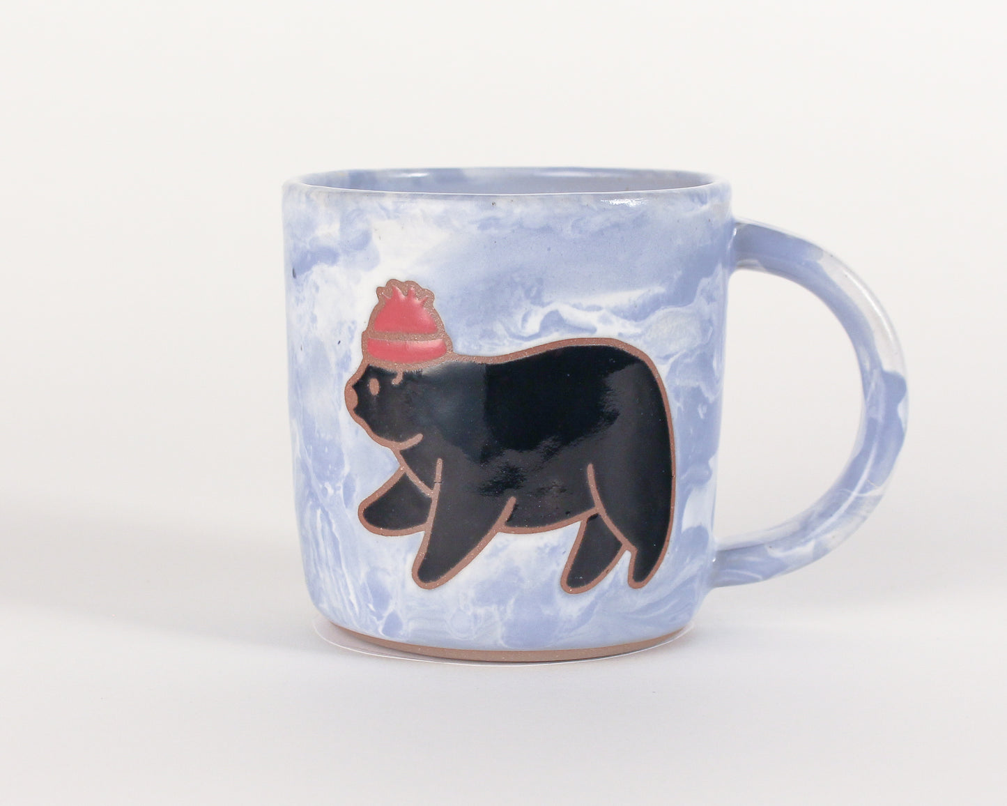 Black Bear in Winter Mug