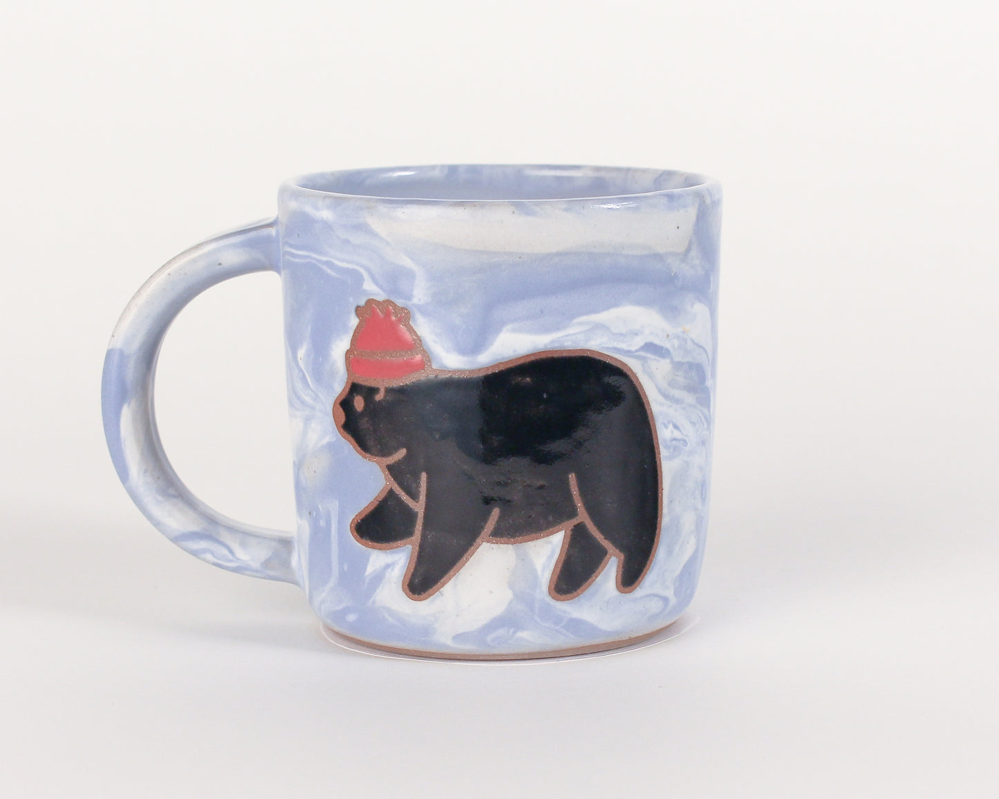 Black Bear in Winter Mug
