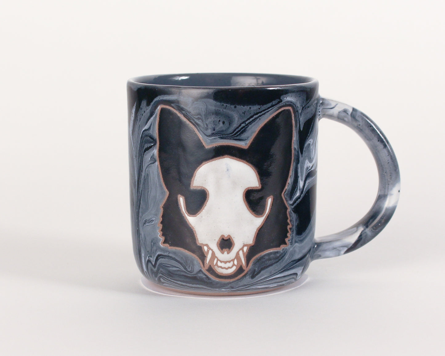 Fox Skull Mug