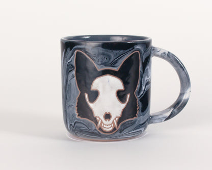 Fox Skull Mug