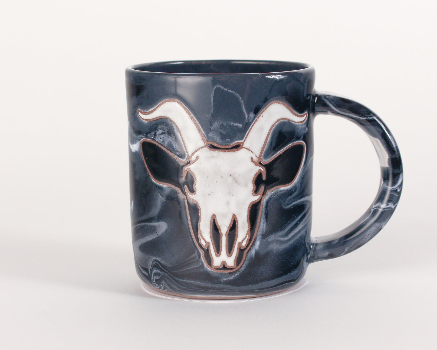 Goat Skull Mug