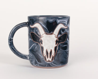 Goat Skull Mug