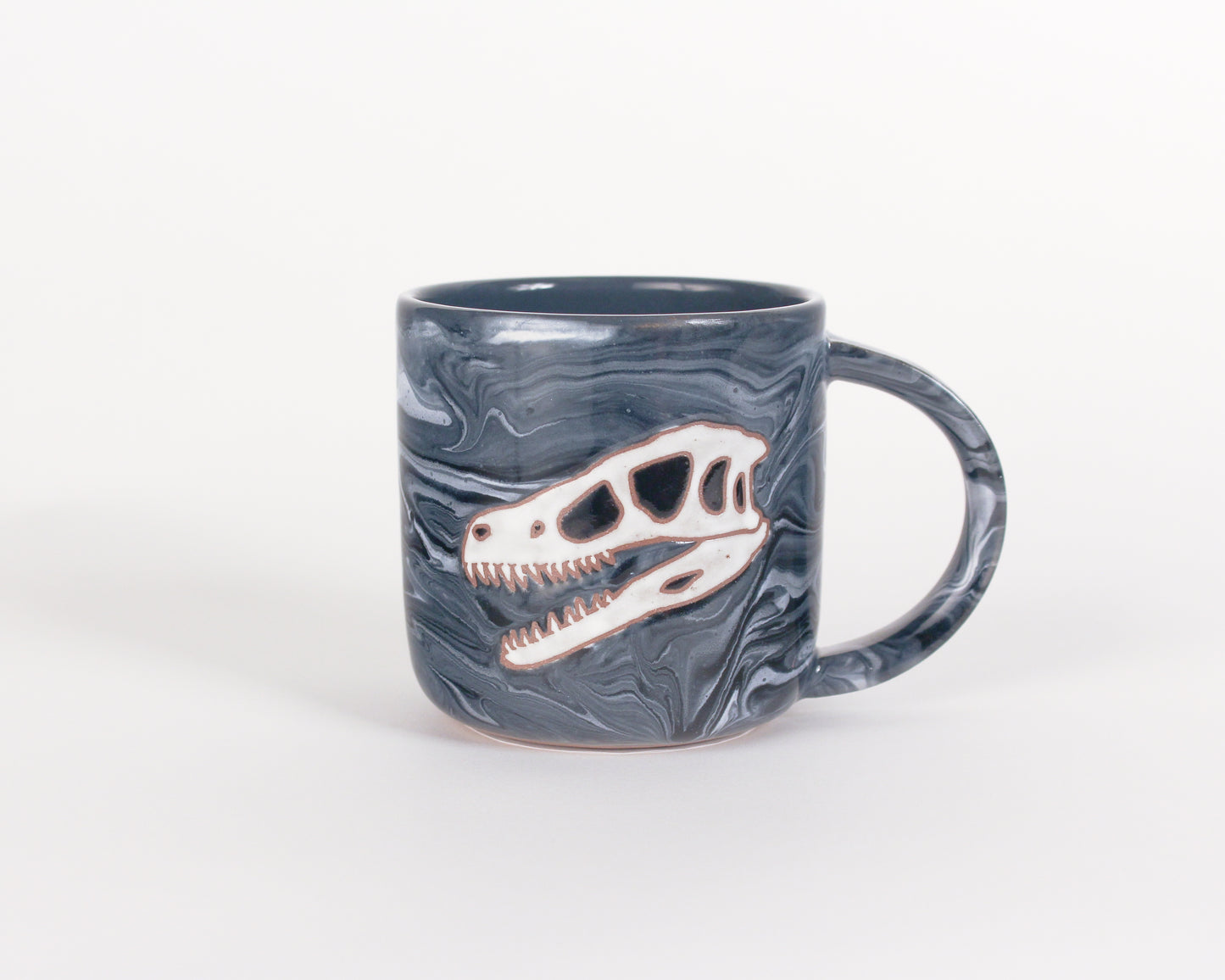 Velociraptor Skull Mug
