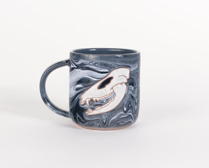Opossum Skull Mug