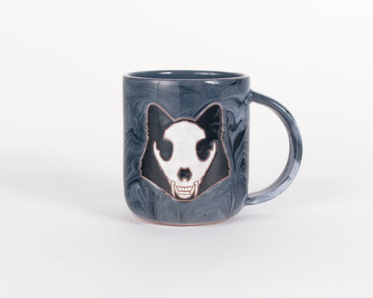 Raccoon Skull Mug