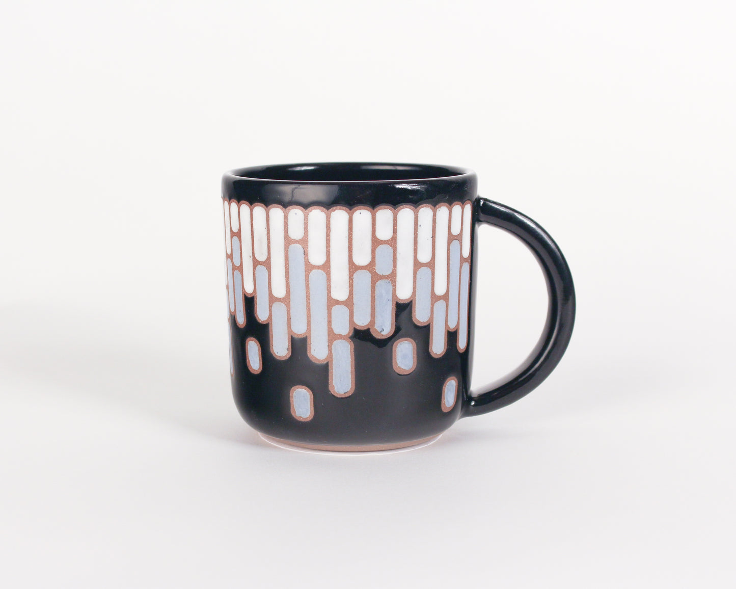 Tiles in Black Mug 1