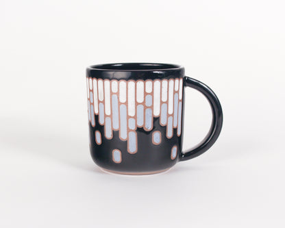 Tiles in Black Mug 1