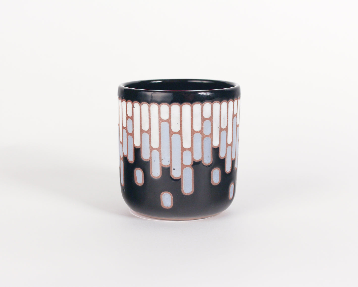Tiles in Black Mug 1