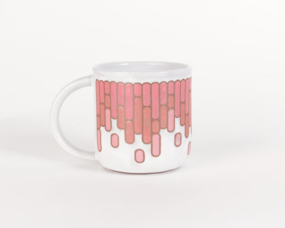Tiles in Pink Mug 2