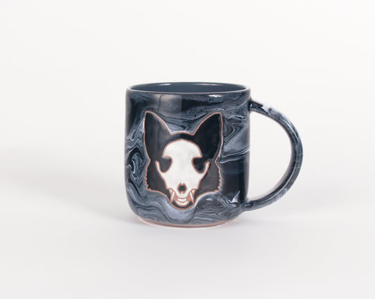 Fox Skull Mug