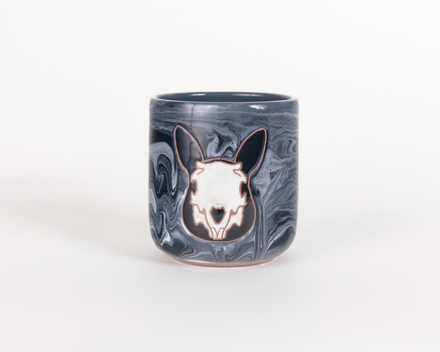 Bunny Skull Short Tumbler