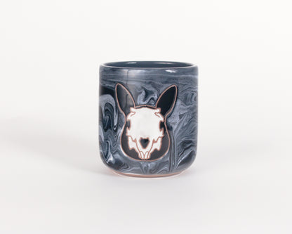 Bunny Skull Short Tumbler