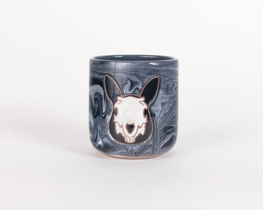 Bunny Skull Short Tumbler