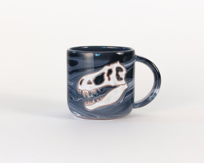 T-rex Skull Mug