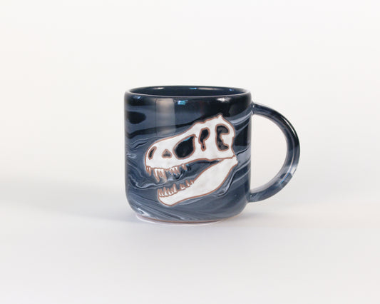 T-rex Skull Mug