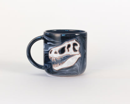 T-rex Skull Mug