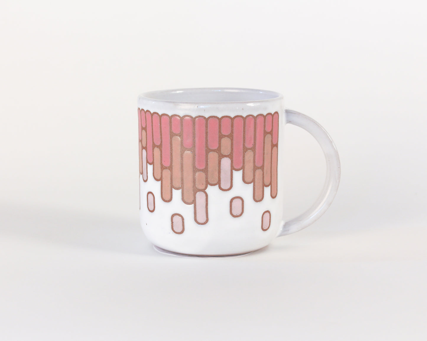 Tiles in Pink Mug 1