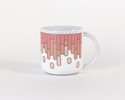 Tiles in Pink Mug 1