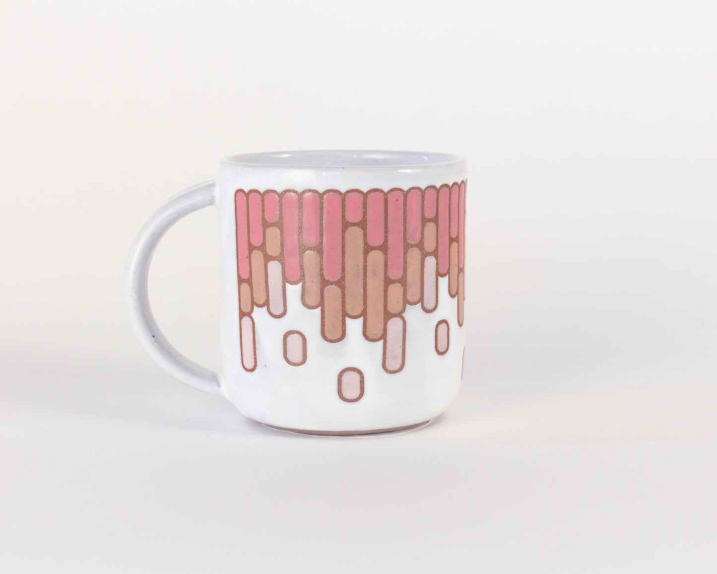 Tiles in Pink Mug 1