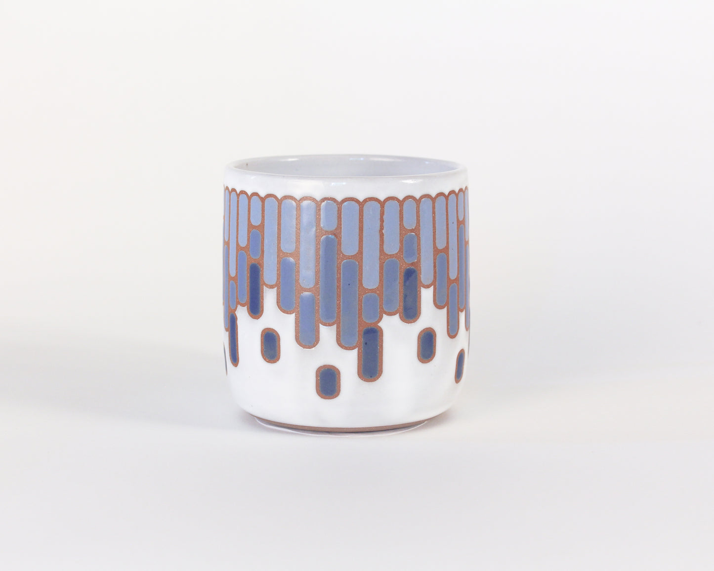 Tiles in Blue Mug