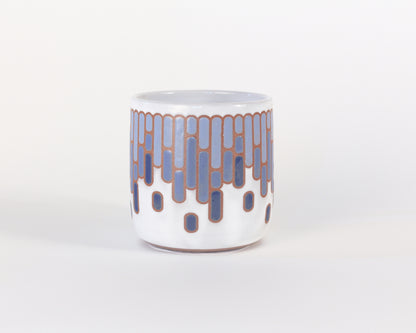Tiles in Blue Mug