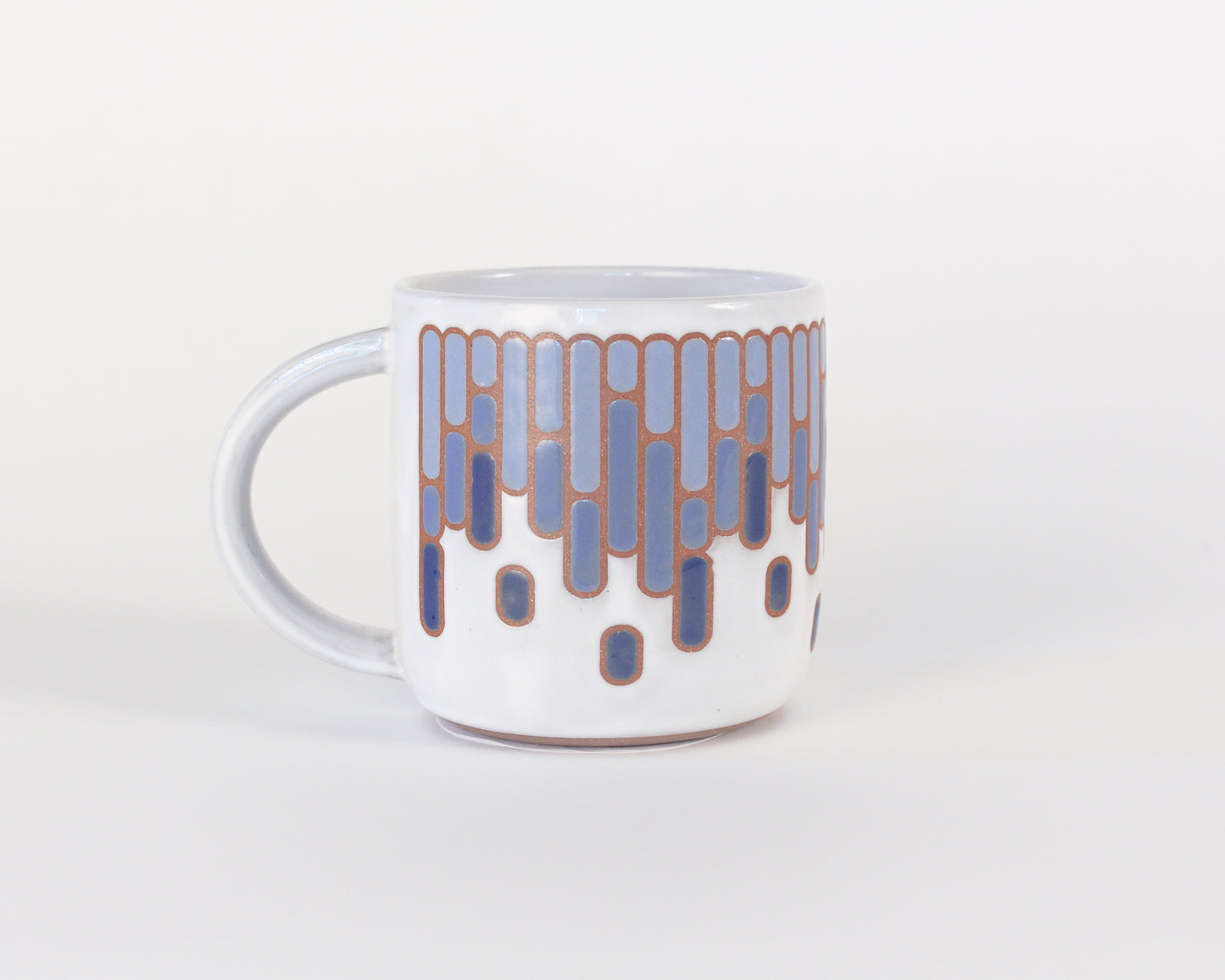 Tiles in Blue Mug
