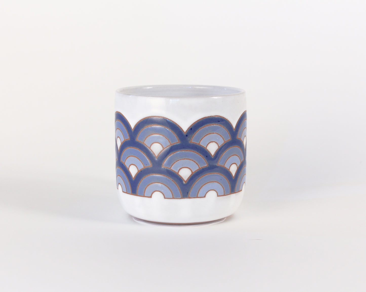Waves in Blue Mug 1
