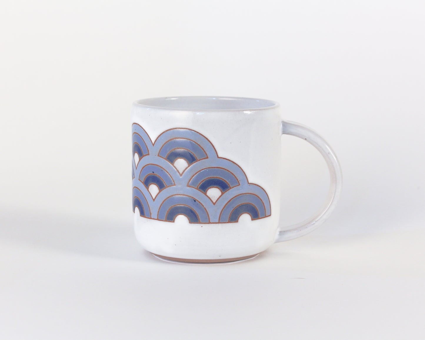 Waves in Blue Mug 2
