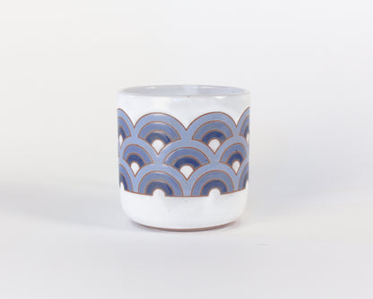 Waves in Blue Mug 2