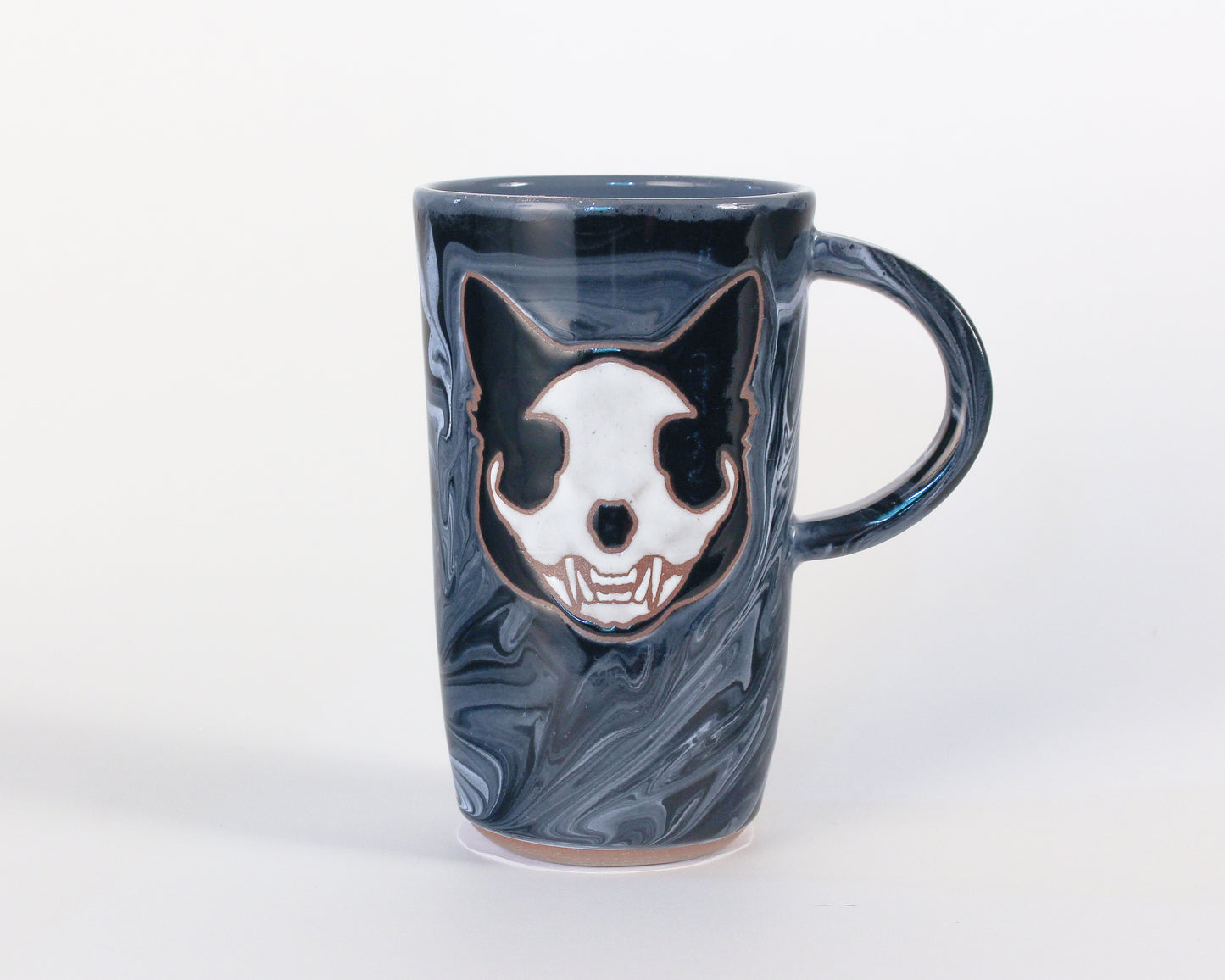 Cat Skull Travel Mug