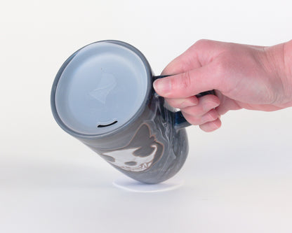 Cat Skull Travel Mug