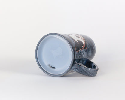 Cat Skull Travel Mug