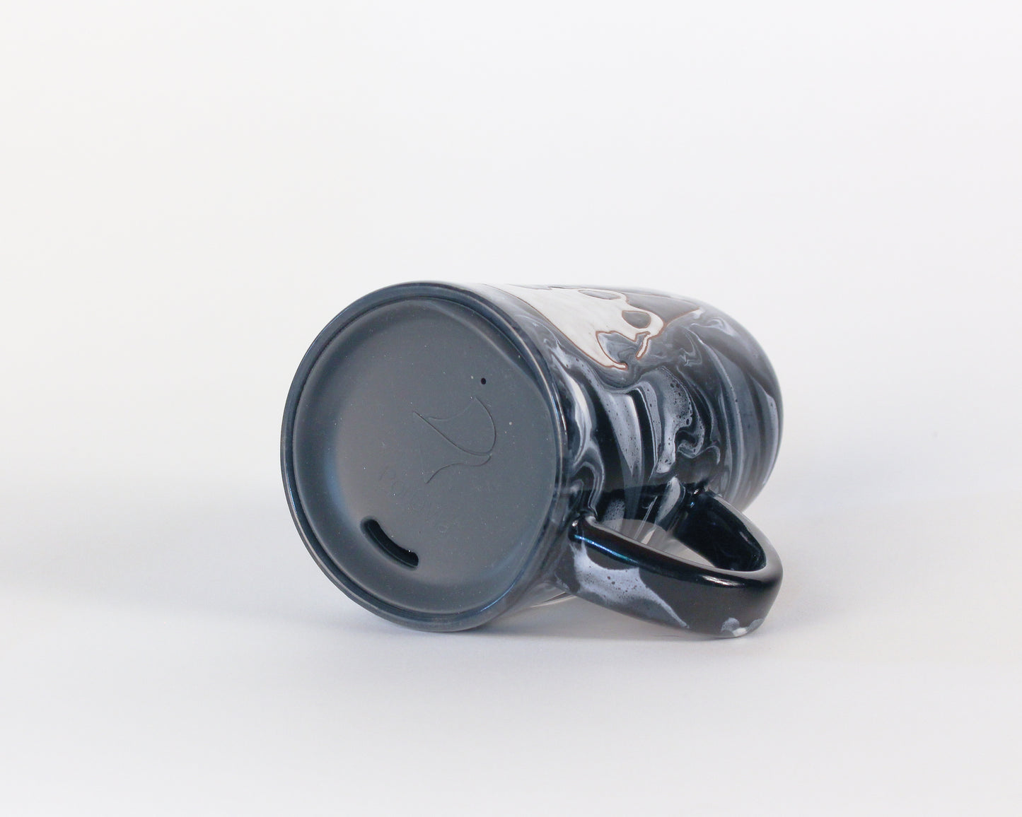 Raven Skull Travel Mug
