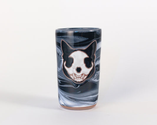 Cat Skull Tumbler