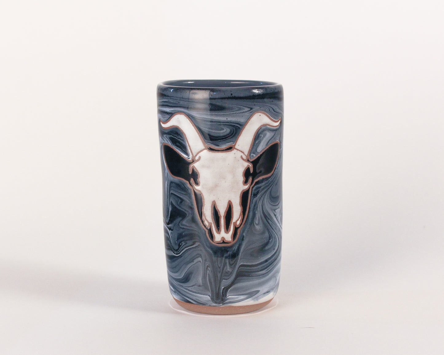 Goat Skull Tumbler