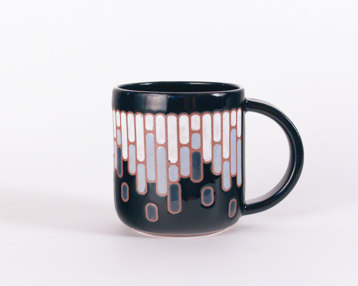 Tiles in Black Mug 2