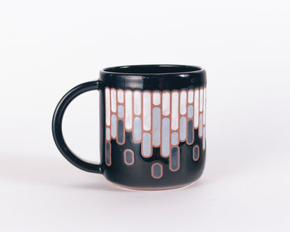 Tiles in Black Mug 2