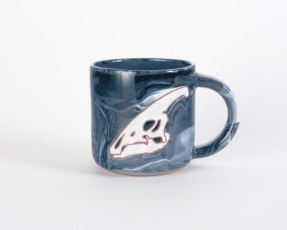 Parasaurolophus Skull Mug