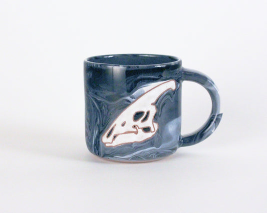 Parasaurolophus Skull Mug