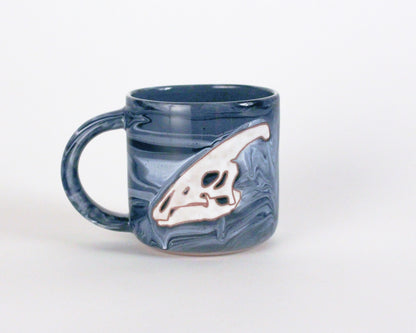 Parasaurolophus Skull Mug