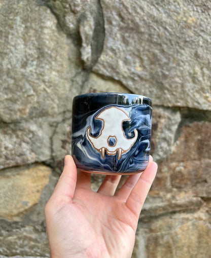 Cat Skull Small Cup