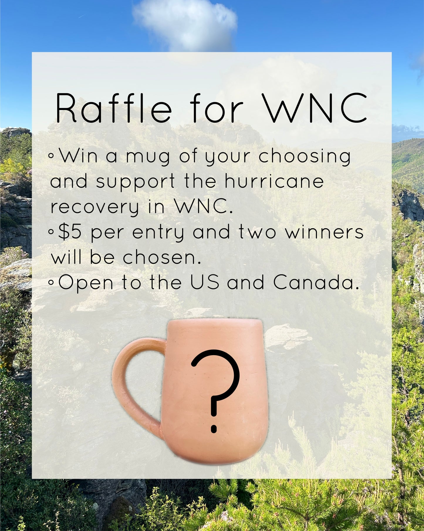 Mug Raffle for WNC